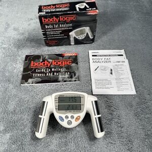 Omron Weight/Fat Loss Monitor HBF-306BL Hand Held BMI Body Mass Index White 306